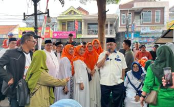 Kampanye Ahmad Syaikhu di Cikijing